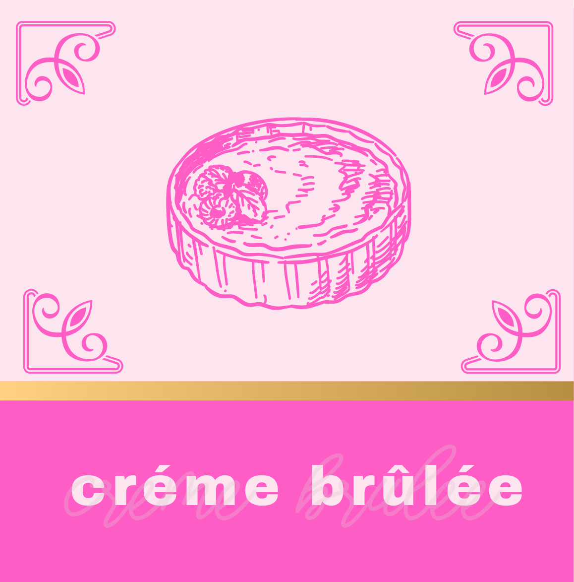 Oferta Crème Brûlée🍮