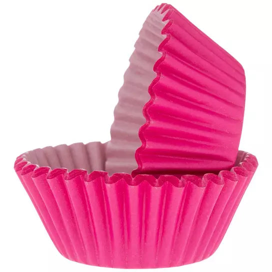 Hot Pink Baking Cups