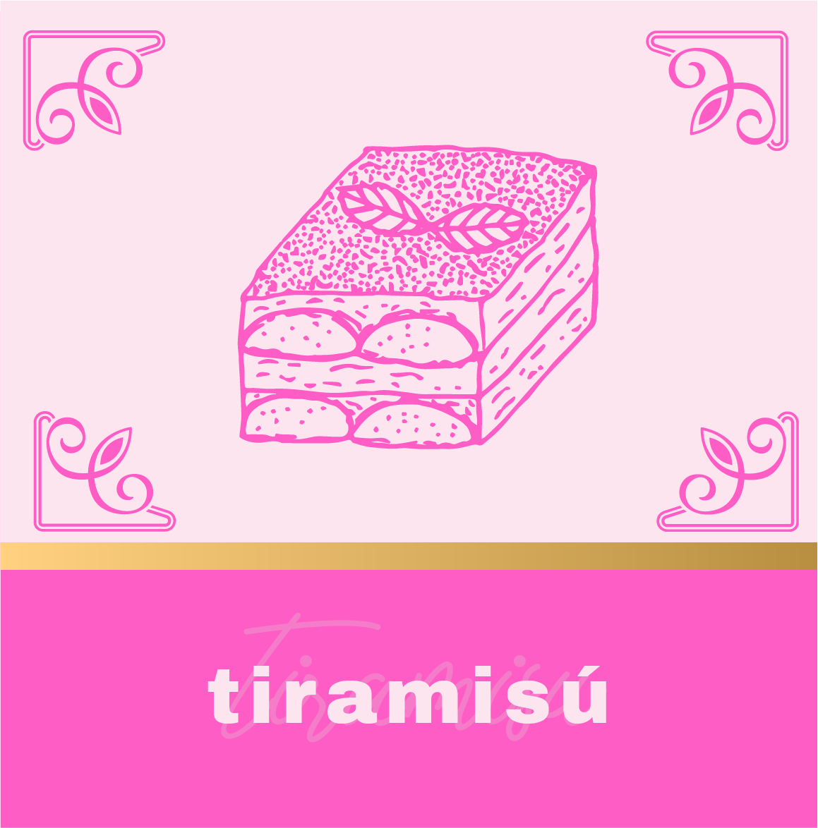 Tiramisú