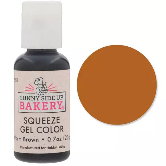 Gel Color Warm Brown