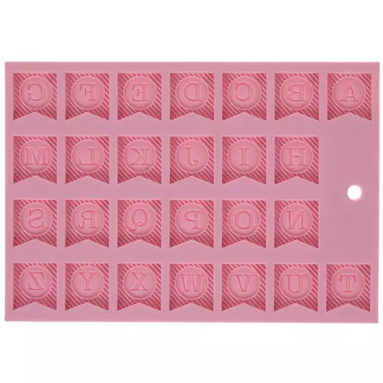 Alphabet Silicone Chocolate & Candy Mold