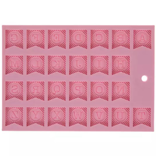 Alphabet Silicone Chocolate & Candy Mold