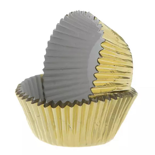 Gold Foil Baking Cups