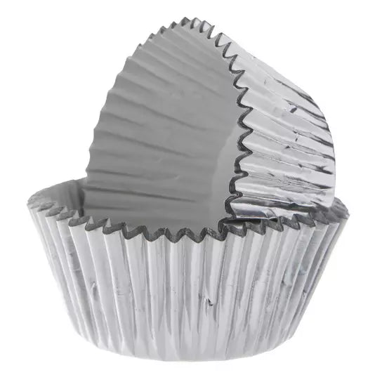 Silver Foil Baking Cups