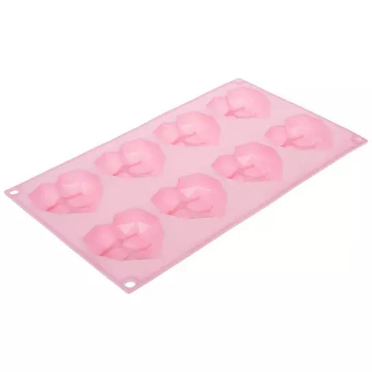 Diamond Hearts Silicone Mold