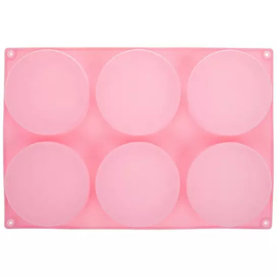 Pink Flat Disc Mold
