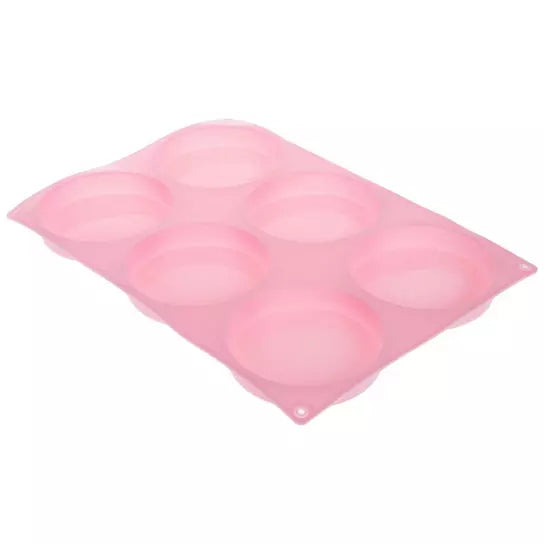 Pink Flat Disc Mold
