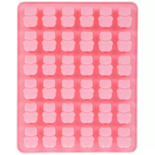Pink Silicone Bear Mold