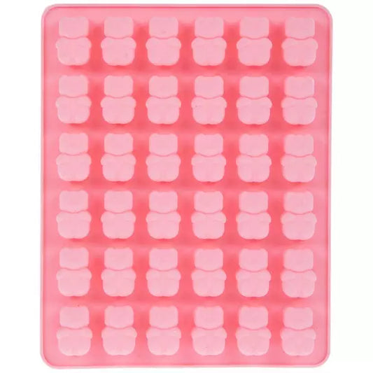 Pink Silicone Bear Mold