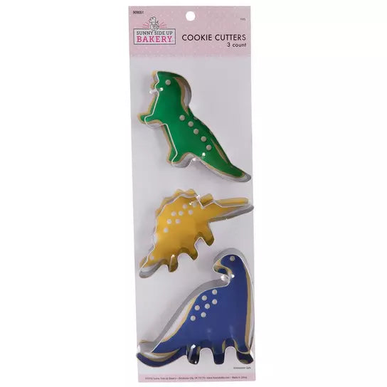 Dinosaurs Metal Cookie Cutters