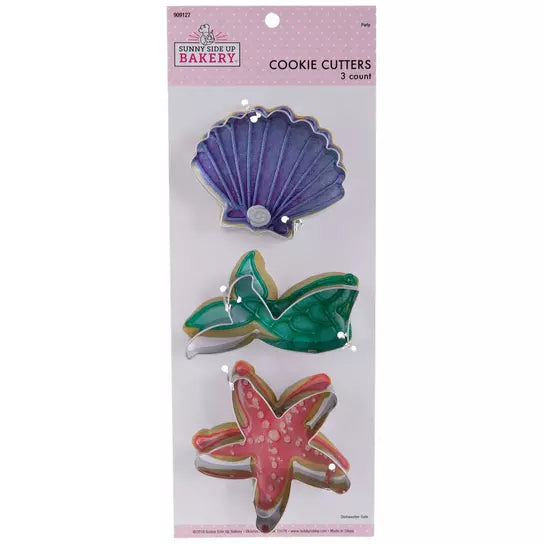 Mermaid Metal Cookie Cutters