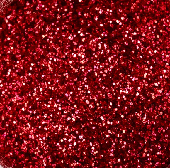 Glitter Christmas Red