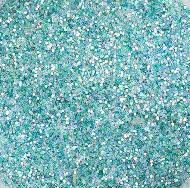 Glitter Aquamarine Hologram